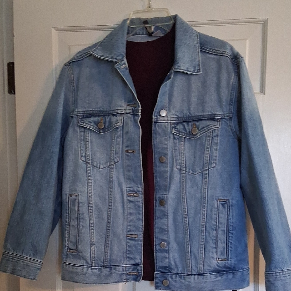 H&M Light Blue Denim Jacket